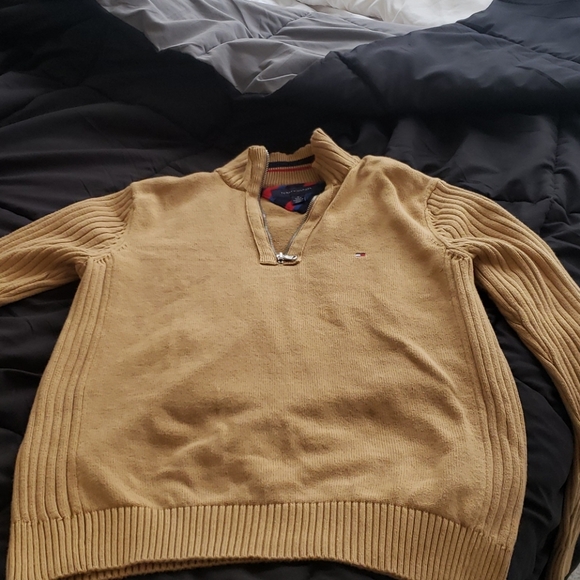 Tommy Hilfiger Pullover Zip-up Sweater - Picture 2 of 3